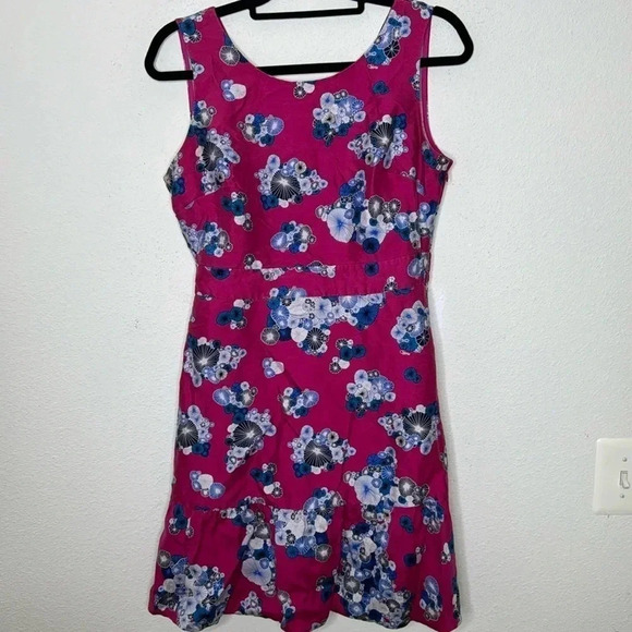 Diane von Furstenberg Topanga Floating
Flowers A-Line Dress, Pink, Size 8 NWOT - Picture 4 of 6